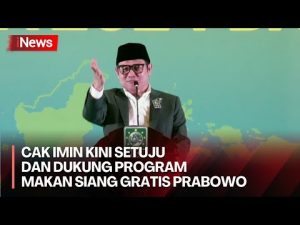Cak Imin Kini Setuju dan Dukung Program Makan Siang Gratis Prabowo