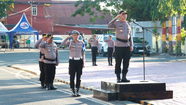 Polres Bantaeng Gelar Upacara Hari Kesadaran Nasional, Tekankan Kedisiplinan dan Profesional