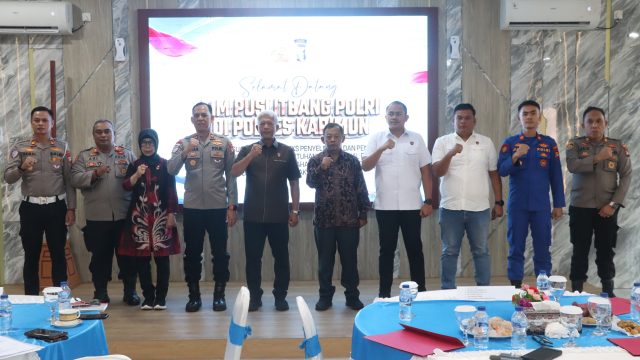 Tim Puslitbang Polri Teliti Kesesuaian Norma Penyelidikan dan Penyidikan di Polres Karimun.